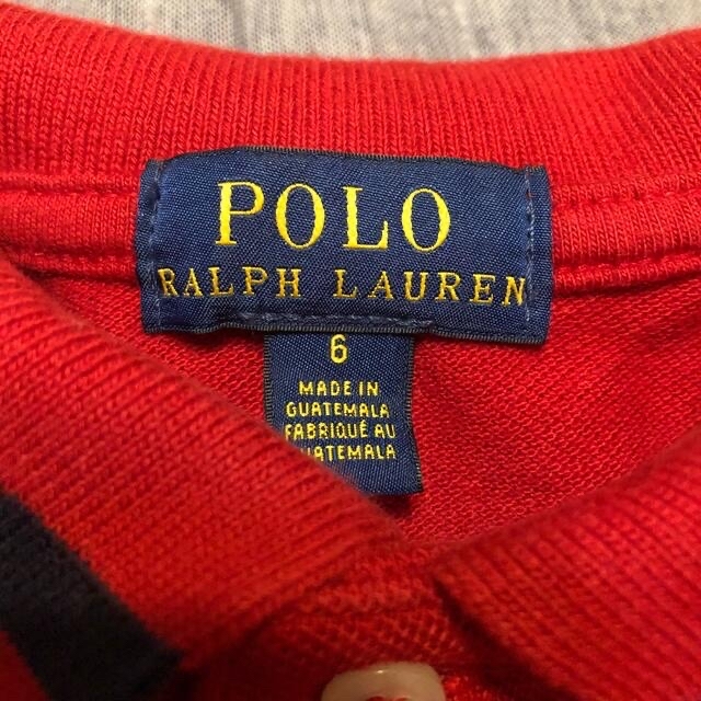 POLO RALPH LAUREN(ポロラルフローレン)のPOLO Ralph Lauren for boysポロシャツ👕 キッズ/ベビー/マタニティのキッズ服男の子用(90cm~)(Tシャツ/カットソー)の商品写真