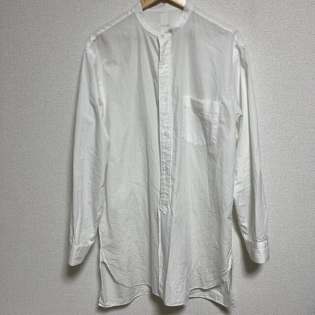 COMOLI バンドカラーシャツ 22ss サイズ3 【人気急上昇】 punto