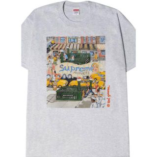 シュプリーム(Supreme)のSupreme Manhattan Tee "Ash Grey"(Tシャツ/カットソー(半袖/袖なし))