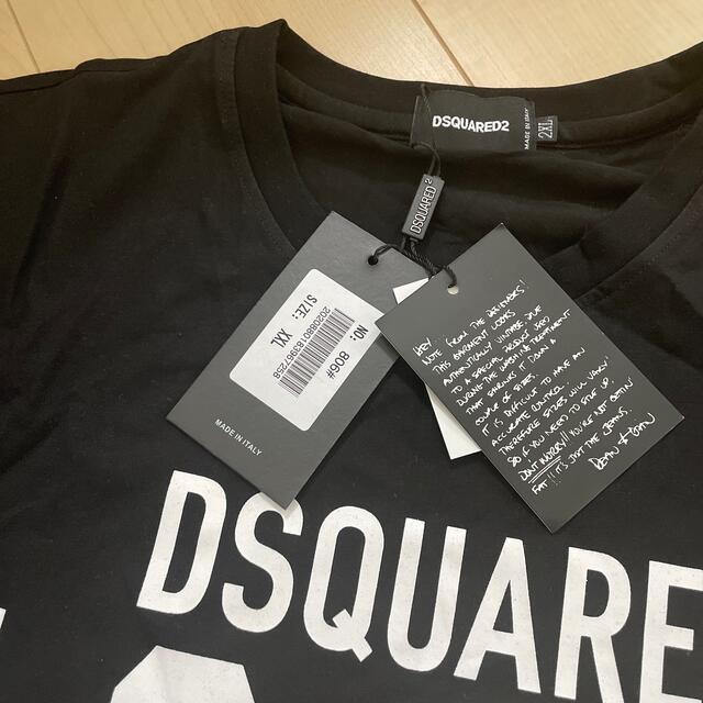 DSQUARED2(ディースクエアード)の新品 正規品  DSQUARED2   ICON Tシャツ   希少サイズ2XL メンズのトップス(Tシャツ/カットソー(半袖/袖なし))の商品写真