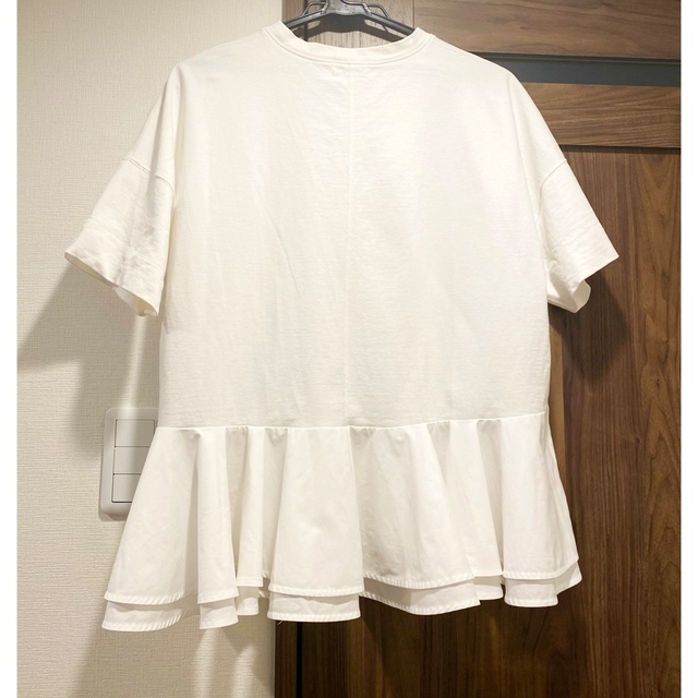 Drawer(ドゥロワー)のyori バッグフレアオーバーカットソートップス　 レディースのトップス(Tシャツ(長袖/七分))の商品写真