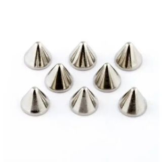 新品送料無料12mm×12mmスパイクスタッズ10個(その他)