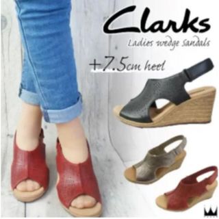 クラークス(Clarks)のクラークス　本革　サンダル　(サンダル)