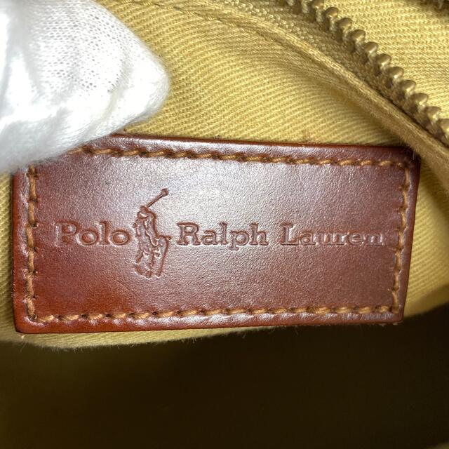 POLO RALPH LAUREN(ポロラルフローレン)の✨極美品✨完備品✨ラルフローレン　チェック柄　ボストンバッグ ハンドバッグ レディースのバッグ(ボストンバッグ)の商品写真