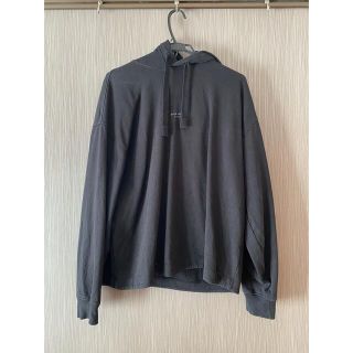 アクネストゥディオズ(Acne Studios)のAcne Studios パーカー　ロゴ　ブラック(パーカー)