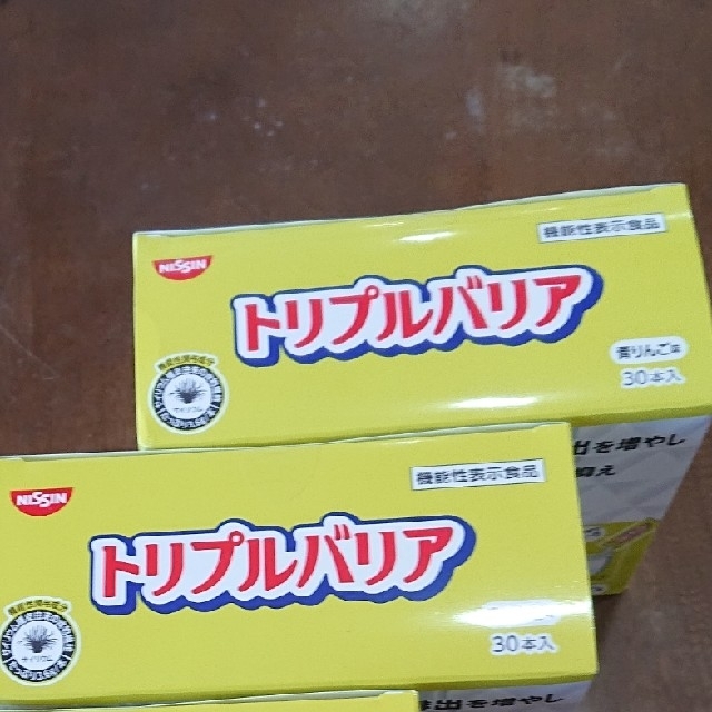 日清食品(ニッシンショクヒン)の日清トリプルバリア60本 食品/飲料/酒の健康食品(その他)の商品写真