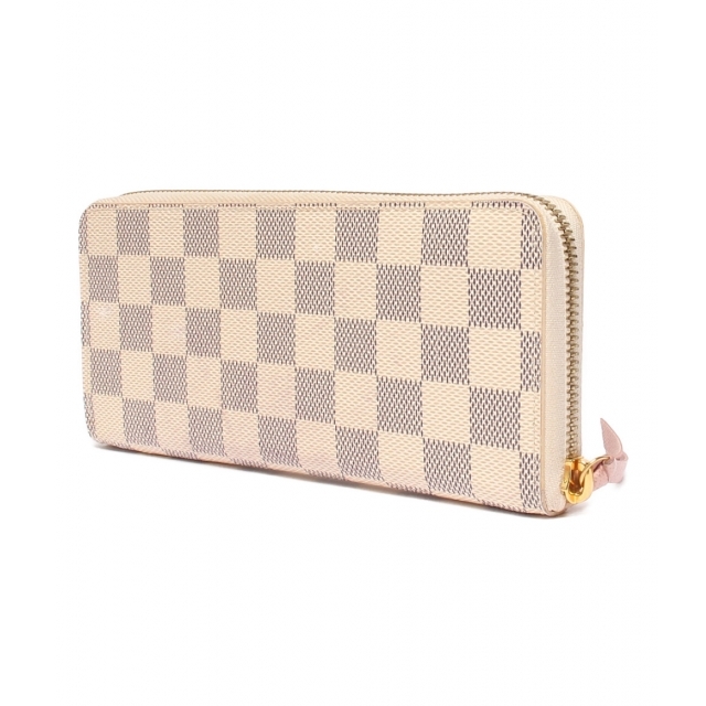 LOUIS VUITTON ラウンドファスナー長財布 ダミエ トランクタイム 美-