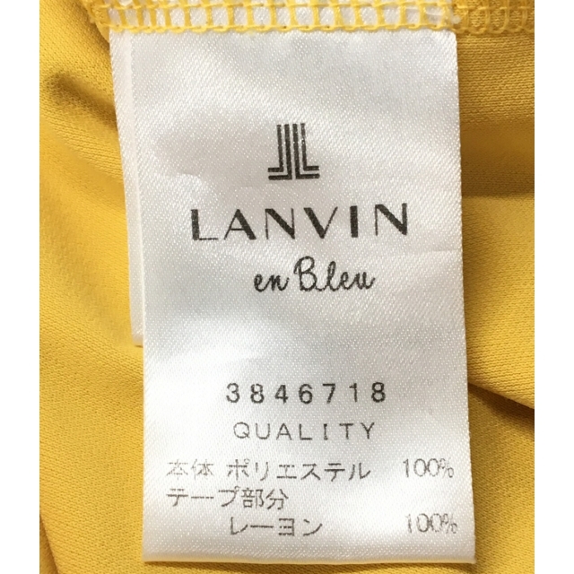 LANVIN en Bleu(ランバンオンブルー)の美品 ランバンオンブルー 半袖Tシャツ レディース 38 レディースのトップス(Tシャツ(半袖/袖なし))の商品写真