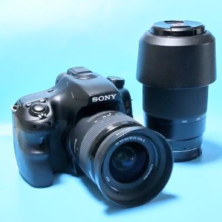 ソニー(SONY)のSONY α65 SLT-A65V【動作確認済】★2430万画素★ハイスペック★(デジタル一眼)