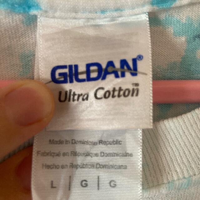 GILDAN(ギルタン)の古着　L  タイダイカラー メンズのトップス(Tシャツ/カットソー(半袖/袖なし))の商品写真