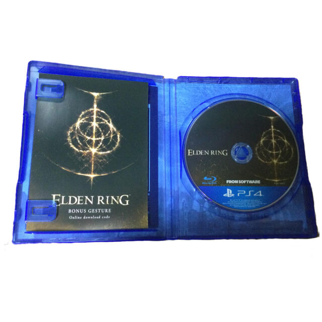 PlayStation4(プレイステーション4)のPS4 ELDEN RING エルデンリング 特典付き エンタメ/ホビーのゲームソフト/ゲーム機本体(家庭用ゲームソフト)の商品写真