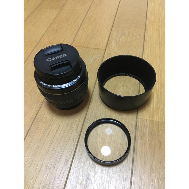 Canon★ EF50mm F1.4 USM クローズアップ&保護レンズ付🎶 スマホ/家電/カメラのカメラ(レンズ(単焦点))の商品写真