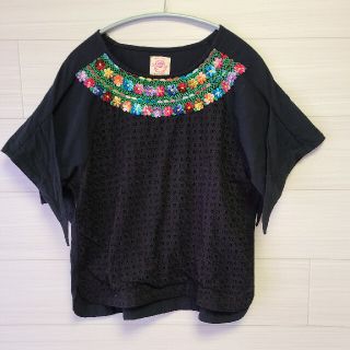 チチカカ(titicaca)の【TITICACA/チチカカ】刺繍半袖カットソー/Tシャツ(Tシャツ(半袖/袖なし))