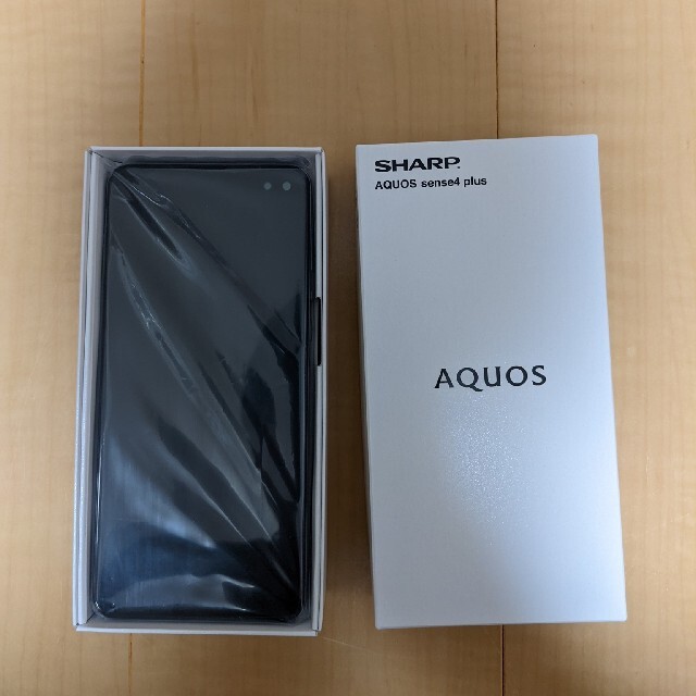 AQUOS sense4 plus ブラック