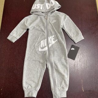 ナイキ(NIKE)のNIKE ナイキ　ベビー　キッズ　ロンパース　グレー(ロンパース)