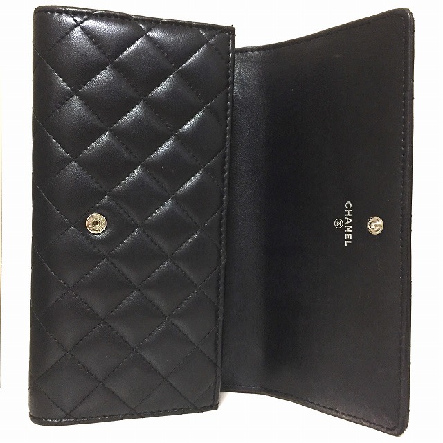 シャネル 長財布 マトラッセ 黒 ココマーク | agro-vet.hr