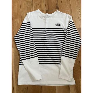 ノースフェイス(THE NORTH FACE) ボーダー メンズのTシャツ