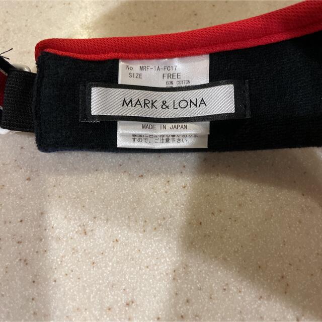 ゴルフ2021SS MARK&LONA マークアンドロナ  サンバイザー