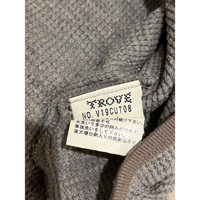 TROVE(トローヴ)のTROVE トローブ ヘンリーネック　カットソー メンズのトップス(Tシャツ/カットソー(半袖/袖なし))の商品写真