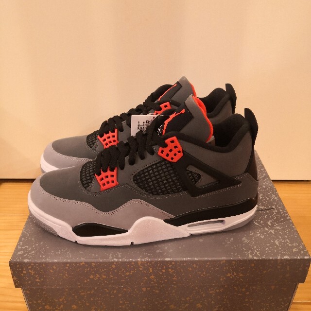 新品・Nike Air Jordan 4 Retro Infrared 27.0の通販 by コジロー ...