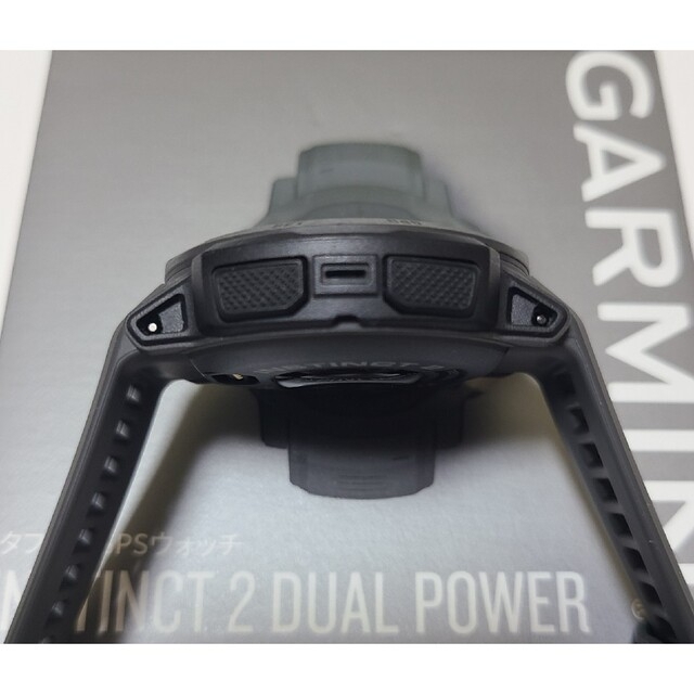 GARMIN(ガーミン)のガーミン　Instinct 2　Dual Power Graphite メンズの時計(腕時計(デジタル))の商品写真