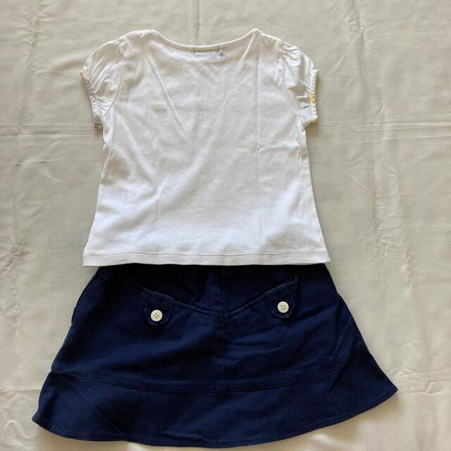 BURBERRY(バーバリー)のバーバリー　キッズ　Tシャツ&スカートセット キッズ/ベビー/マタニティのキッズ服女の子用(90cm~)(Tシャツ/カットソー)の商品写真