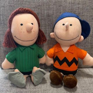 ピーナッツ(PEANUTS)の80's Determined チャーリー　パティ　プラッシュドール(キャラクターグッズ)