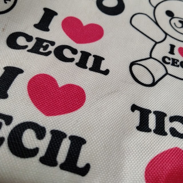 CECIL McBEE(セシルマクビー)のクマちゃん　トートバッグ レディースのバッグ(トートバッグ)の商品写真