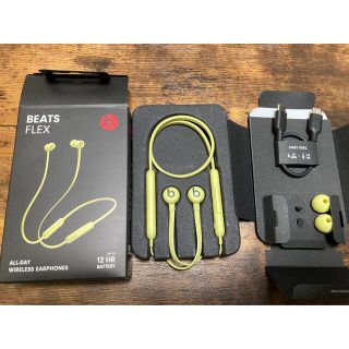 ビーツ(Beats)のBeats by Dr Dre FLEX ユズイエロー(ヘッドフォン/イヤフォン)