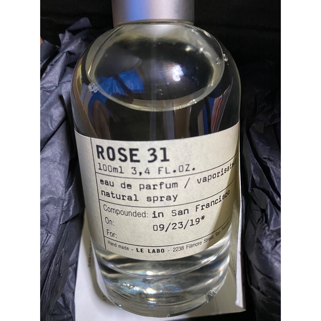 （ル ラボ） LE LABO ROSE31 100ml