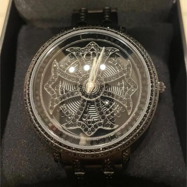 超人気の ブリラミコ BRILLAMICO 腕時計 46mm マットブラック 腕時計(アナログ)