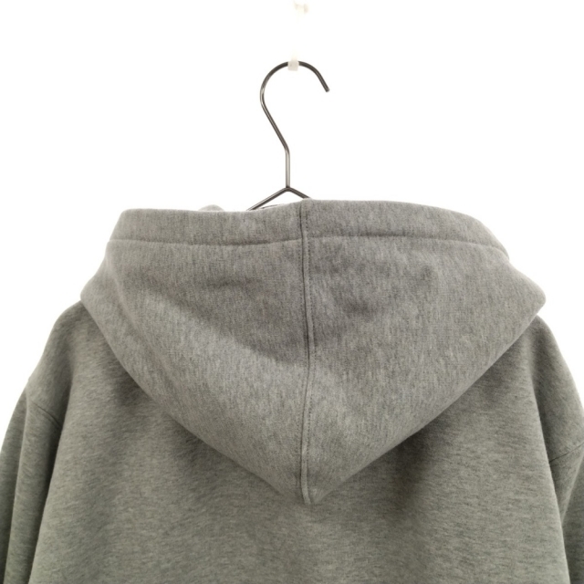 SUPREME シュプリーム 15AW ×Champion Script Hoodie チャンピオン スクリプト フーディ スウェット パーカー グレー 3