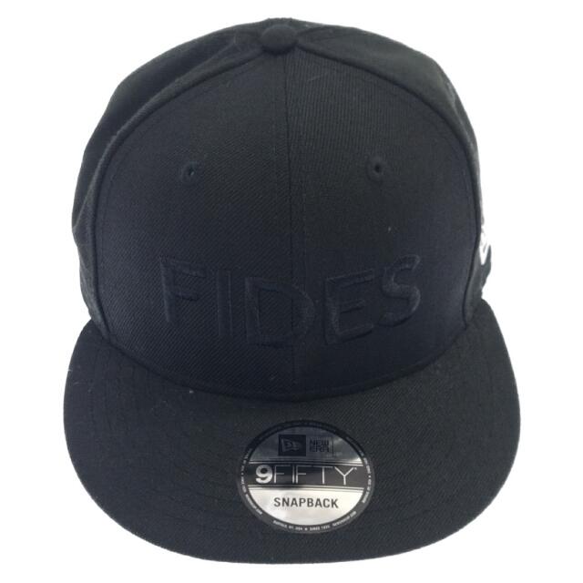 FIDES × NEWERA スナップバック キャップ 黒 フィデス コラボ