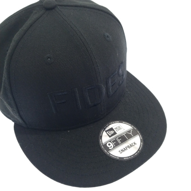 FIDES × NEWERA スナップバック キャップ 黒 フィデス コラボ