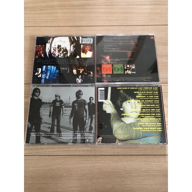 ボン・ジョヴィ　　ジョン・ボン・ジョヴィ　4枚セット エンタメ/ホビーのCD(ポップス/ロック(洋楽))の商品写真