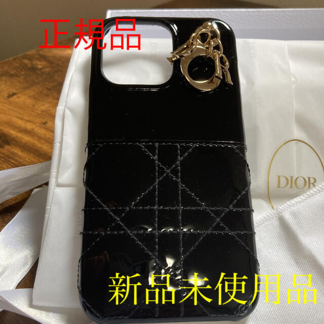 ※最終値下！未使用品✨LADY DIOR IPHONE 13 PROケース　黒