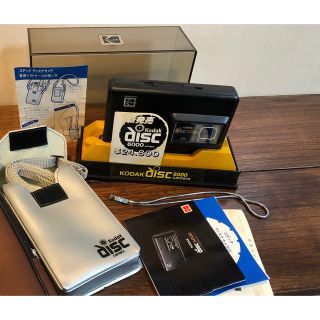 Kodak disc6000camera コダックディスクカメラ6000とケース(フィルムカメラ)