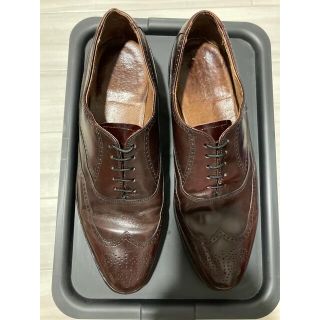 アレンエドモンズ(Allen Edmonds)のボストニアン　28.0-28.5cm オールレザーシューズ　ブラウン(ドレス/ビジネス)