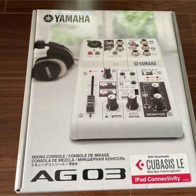 YAMAHA AG03 届いてすぐ使えます！