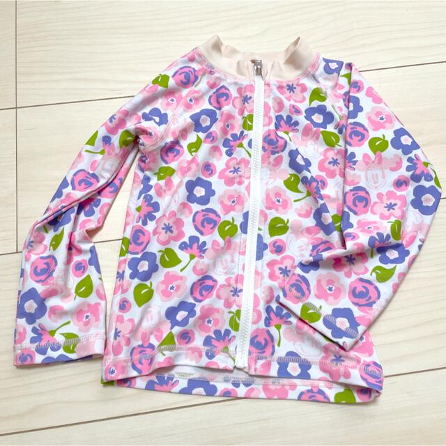 Disney(ディズニー)のミニー ラッシュガード 女の子 90 キッズ/ベビー/マタニティのキッズ服女の子用(90cm~)(その他)の商品写真