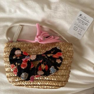 新品♡女の子　かごバッグ　ポシェット(その他)