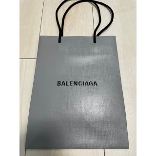 バレンシアガ(Balenciaga)のバレンシアガ ショップ袋 紙袋 ショッパー 袋 グレー(ショップ袋)