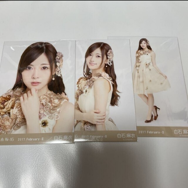 乃木坂46 生写真 齋藤飛鳥 2016 June-Ⅱ シャツ×デニム 3種コンプ
