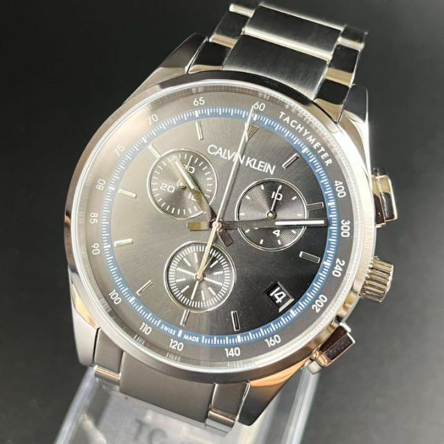 ○新品○カルバンクラインCALVIN KLEIN/42mm/クロノグラフ-
