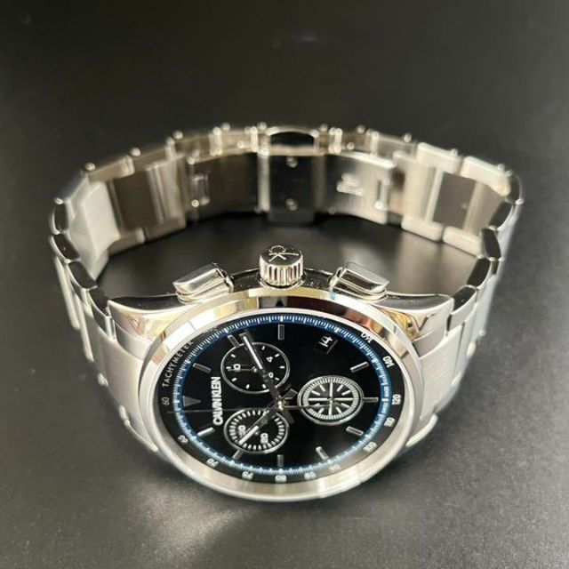 ○新品○カルバンクラインCALVIN KLEIN/42mm/クロノグラフ | lamegafm.cl