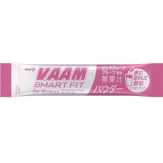 明治(メイジ)の明治 ヴァーム VAAM スマートフィットフォーウーマンパウダー2箱 食品/飲料/酒の健康食品(アミノ酸)の商品写真