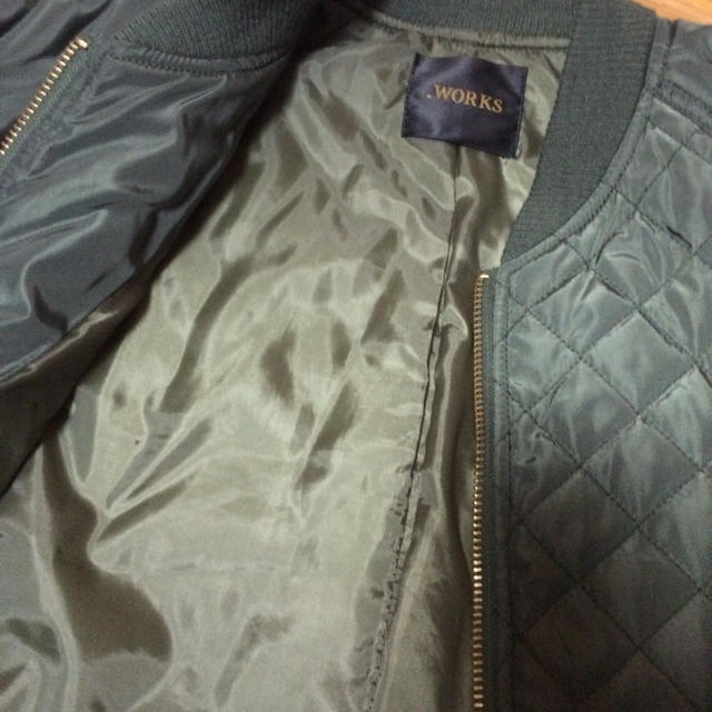 Avail(アベイル)の値下！中綿入キルティングMAー1ブルゾン レディースのジャケット/アウター(ブルゾン)の商品写真