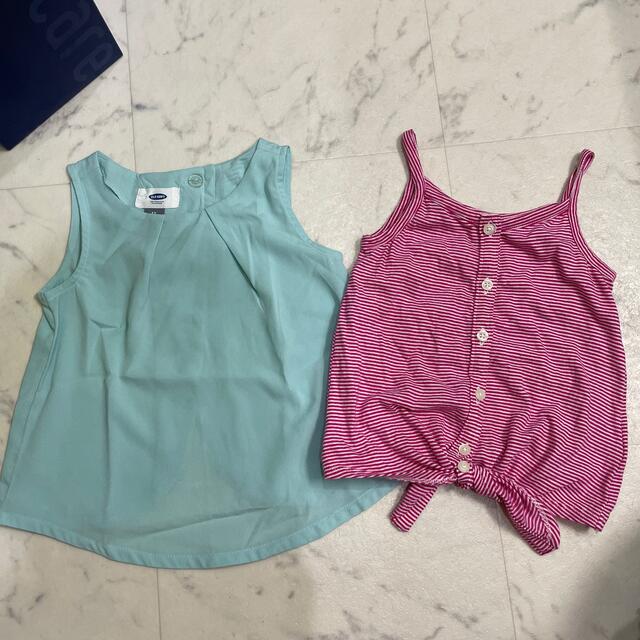 Old Navy(オールドネイビー)のオールドネイビー OLD NAVY 美品 トップス2点 3T キッズ/ベビー/マタニティのキッズ服女の子用(90cm~)(Tシャツ/カットソー)の商品写真