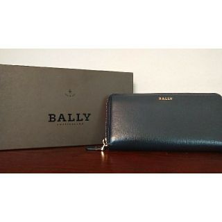 バリー(Bally)のBALLY 長財布 ネイビー(長財布)