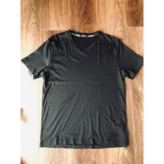 バーバリーブラックレーベル(BURBERRY BLACK LABEL)のバーバリーブラックレーベル　メンズTシャツ【LLサイズ】【ブラック】(Tシャツ/カットソー(半袖/袖なし))